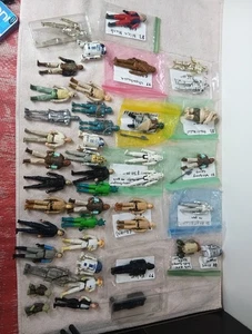Lote Figuras Star Wars Años 70 Años 80 De Colección Gran Variedad Envío Gratis T7 - Imagen 1 de 24
