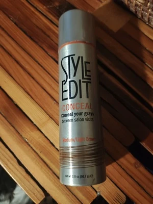 Corrector de raíces Style Edit spray marrón medio 2,0 oz Foto 1 de 2
