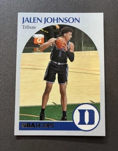 2021 Panini Chronicles Draft Picks #63 Jalen Johnson Duke Blue Devils - Picture 1 of 2
