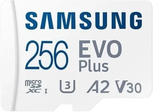 Micro SD Samsung EVO Plus A2 V30 64GB/128GB/256GB/512GB, Velocità U3 - Foto 1 di 14