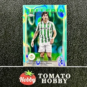 TOPPS CHROME UEFA 2024-25 HECTOR BELLERIN /199 AQUA LAVA REFRACTOR REAL BETIS - Picture 1 of 2