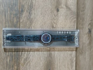 SWATCH WATCH SCN101 "SILVER STAR" CHRONOGRAPH 1991 ORIGINAL - Picture 1 of 14