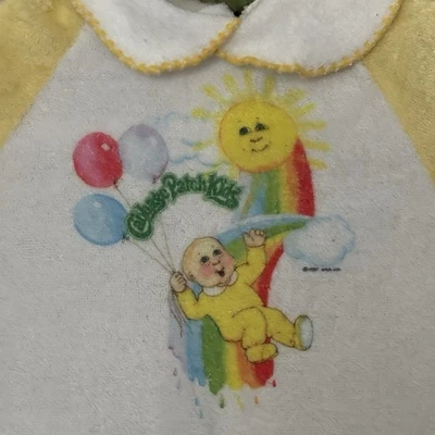 Vintage Tommee Tippee Baby Sleeper Pajamas Size Newborn Cabbage Patch Kids READ - Image 1 of 4