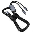 OMNIHIL 3.2FT USB-C Splitter Cable Compatible with Blackmagic eGPU Pro