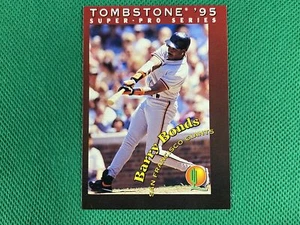 1995 Tombstone Pizza #20 Barry Bonds San Francisco Giants - Picture 1 of 1