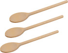 10 Inch Long Wooden Spoons for Cooking - Oval Wood Mixing Spoons for Baking, Coo