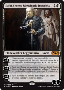 MTG SORIN, IMPERIOUS BLOODLORD PLAYED - SIGNORE SANGUINARIO IMPERIOSO - M20 - Imagen 1 de 1
