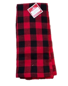 "Paquete de 2 toallas de cocina Walmart rojas y negras Buffalo Check 100 % algodón 16"" X 26""" - Imagen 1 de 3