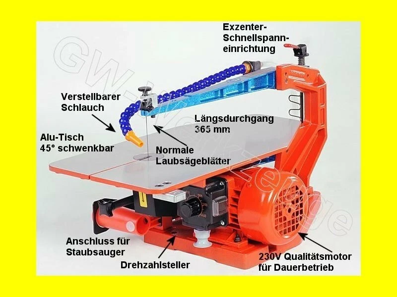 HEGNER Multicut-1 mit Drehzahlregelung inkl. 60 Sägeblätter 01130000 - Bild 1 von 1