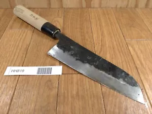 Cuchillo de cocina de chef japonés SANTOKU vintage de Japón NEGRO 160/307mm HH819 - Imagen 1 de 17