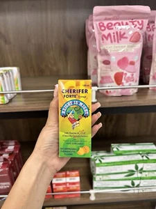 Cherifer Forte Syrup 120ml Taurine & Double Chlorella Growth factor(BUNDLE OF 3) - Picture 1 of 1