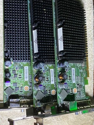 SET OF 4•ATI-102-A924(B) Radeon X1300 256MB PCI-E x 16 Low Profile Video Cards - Image 1 of 4