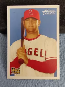 2006 BOWMAN HERITAGE MIKE NAPOLI #204 SP ROOKIE RC LOS ANGELES ANGELS - Picture 1 of 2