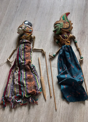 2 Stabpuppen  Indonesien -Marionetten- • 15€