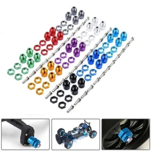 4x 1/8 12mm to 17mm Wheel Hex Hub Adapter Conversion Extension for 1/10 RC Car - Picture 1 of 30