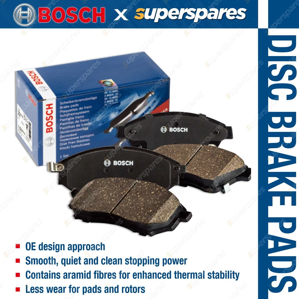 4 x Front Bosch Disc Brake Pads for Mercedes Benz S Class W220 S 320 430 500 55 - image 1 of 3