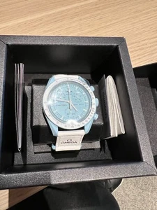 OMEGA Swatch Watch Speedmaster Mission To Venus SO33L100 Ceramic Quartz - Picture 1 of 2