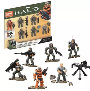HALO INFINITE MEGA CONSTRUX UNSC MARINE PLATOON PACK GXB00 SPARTAN MARK VII - Picture 1 of 2