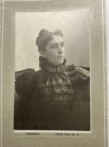 Original Antique Professional Photo Portrait 1800's 1900's Era Tintype Woman - Picture 1 of 5