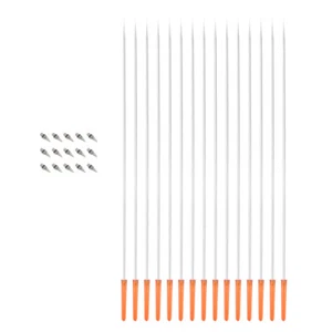 15 Stück Airbrush Nadel Ersatz Dual-Action Gravity Feed Airbrush Düsen - Bild 1 von 12