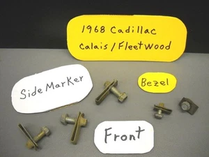 1968 Cadillac Fleetwood Fender Side Marker - Picture 1 of 2