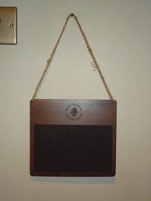 New Head Gardener blackboard and metal garden sign / wall hanging - Image 1 of 3