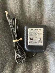 AC Adapter ANOMA ELECTRIC CO. AE-4060R 6V - 600Ma 120VAC 60Hz 10W - Picture 1 of 2