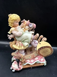 Enesco Laura's Attic “Where Shall We go?”  Figurine Karen Hahn 1990 - Picture 1 of 7