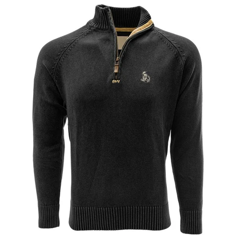 Levelwear LEY9R NHL Ottawa Senators Adult Men Excalibur Quarter Zip Sweater Cover
