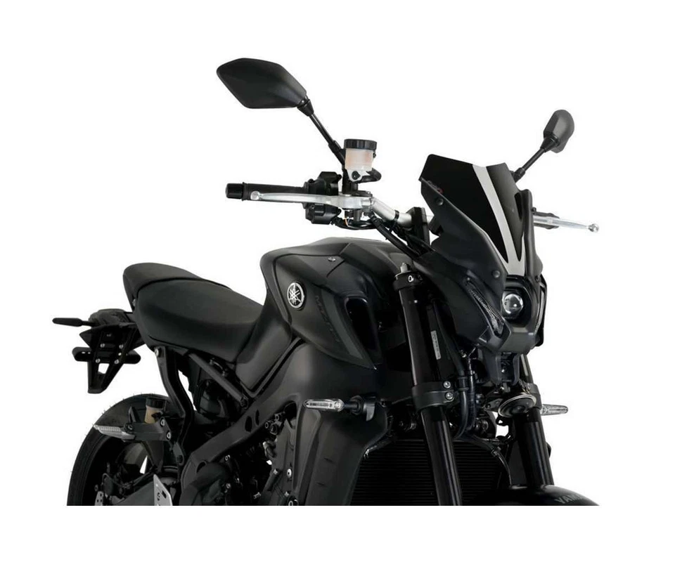 Pare-brise Puig Noir Naked N.G. Sport 20644N pour  YAMAHA MT-09 850 2021 2022 - Photo 1/1