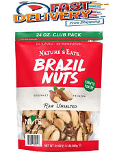 Nature's Eats Raw Unsalted Brazil Nuts (24 oz.)