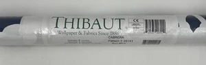 Thibaut Cabrera Pattern T-35141 Wallpaper - 9 Yard Double Roll NEW Navy White - Picture 1 of 5