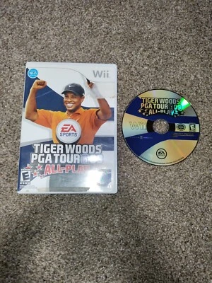 Tiger Woods PGA Tour 09 All-Play (Nintendo Wii, 2008) No Manual Tested Works  - Image 1 of 4