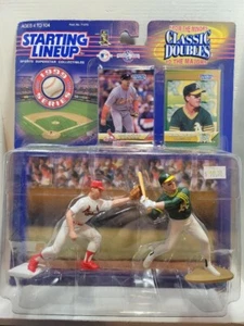 1999 STARTING LINEUP MARK MCGWIRE CLASSIC DOUBLES ST. LOUIS OAKLAND FREE SHIP - Picture 1 of 1