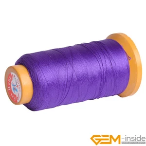Polyester Sewing 210D Thread Spool Nylon Beading Cord Knotting 0.4mm 230 Meters - Picture 1 of 62