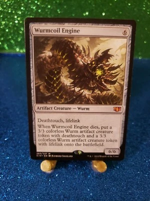 MTG Magic the Gathering Wurmcoil Engine / commander 2015 / mp-lp - Image 1 of 2