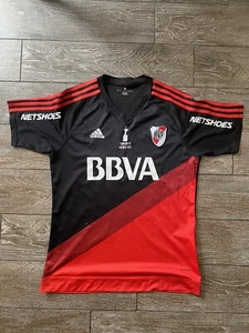 River Plate Away Football Shirt Jersey 2014/2015 Adidas Size M - Picture 1 of 4