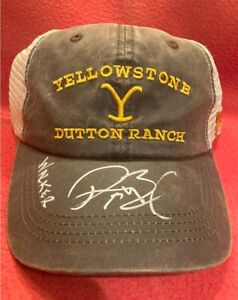 Authentic autograph musician/actor RYAN BINGHAM signed Yellowstone hat cap PROOF