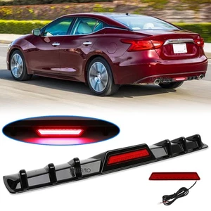 Divisor difusor de parachoques trasero luz de freno LED brillante para Nissan Máxima SL SV SR - Imagen 1 de 19