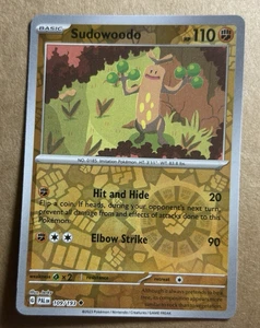 Pokemon Paldea Evolved Sudowoodo Reverse Holo 109/193 - Picture 1 of 1