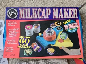 POG Milk Cap Maker and Blank Milkcaps Set Vintage 1995 - Picture 1 of 9