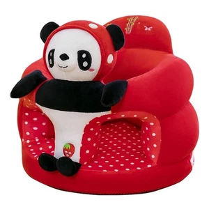 Baby Seat Baby Sit up Chair Cartoon Animals Plush Sofa Chair Toddler Baby Lea... - Picture 1 of 6