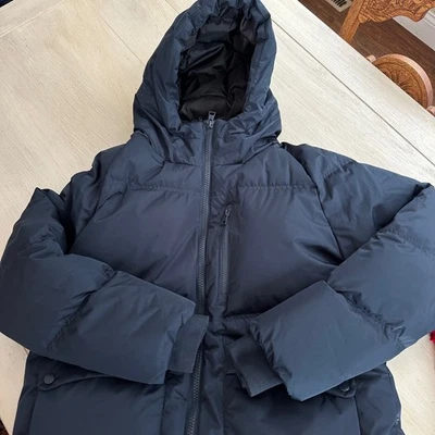 Mondetta Outdoor Project 90% Down Women's Navy Puffer Coat Hooded Size Large L - Image 1 of 4