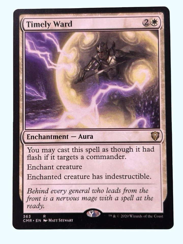 TIMELY WARD, Commander Legends, NM Near Mint, Magic The Gathering MTG - Image 1 of 1