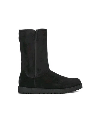UGG Michelle Woman's Pull On Black Shearling Suede Winter Boots 1013462 Size 5 - Image 1 of 4