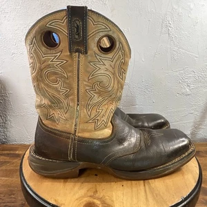 Durango Rebel Stiefel Herren 13D Braun Western Cowboy Eckige Zehenpartie Arbeit Leder - Bild 1 von 24