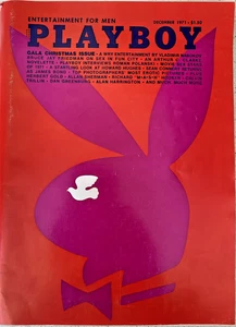 Playboy Magazine December 1971 Number 12 Volume 18 Vintage Rare with Centrefold - Picture 1 of 13