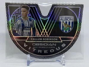Callum Robinson West Bromwich Albion 2020-21 Panini Obsidian Soccer Vitreous /99 - Picture 1 of 2