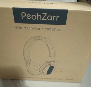 PeohZarr wired on ear headphones - Picture 1 of 4