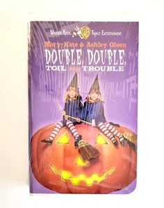 Double, Double Toil and Trouble VHS 1995 Olsen Twins Halloween Sealed - Picture 1 of 2